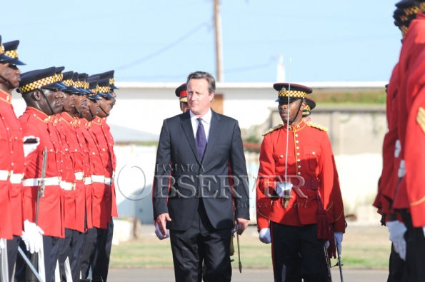 BRITISH PRIME MINISTER ARRIVAL IN JAMAICA14