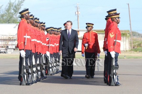 BRITISH PRIME MINISTER ARRIVAL IN JAMAICA15