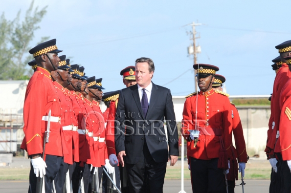 BRITISH PRIME MINISTER ARRIVAL IN JAMAICA16