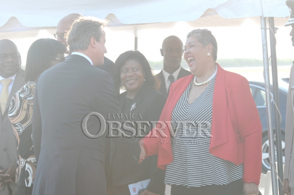 BRITISH PRIME MINISTER ARRIVAL IN JAMAICA24