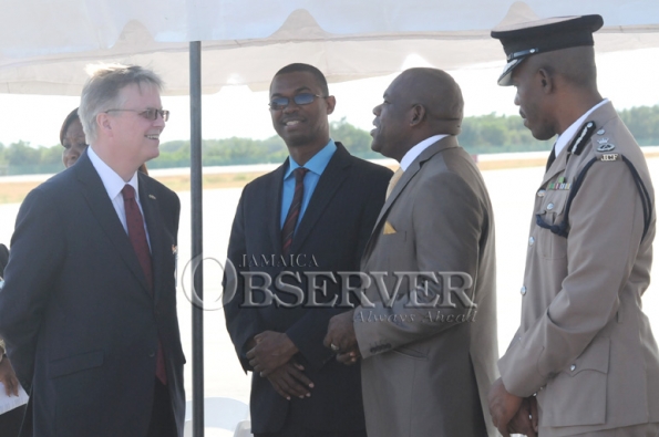 BRITISH PRIME MINISTER ARRIVAL IN JAMAICA2