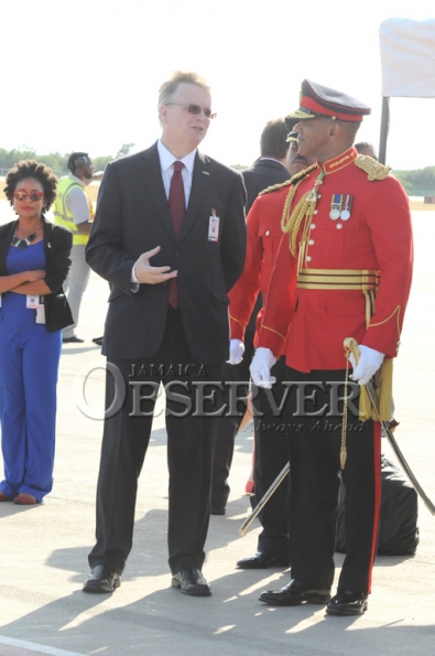 BRITISH PRIME MINISTER ARRIVAL IN JAMAICA4