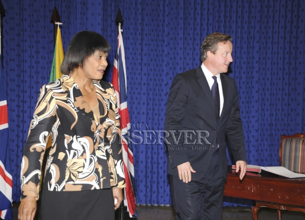 BRITISH PRIME MINISTER AT JAMAICA HOUSE4