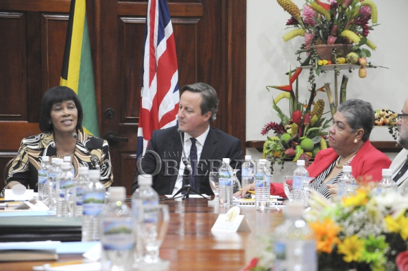 BRITISH PRIME MINISTER AT JAMAICA HOUSE8