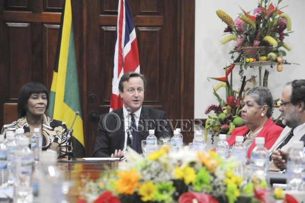 BRITISH PRIME MINISTER AT JAMAICA HOUSE9