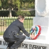 BRITISH PRIME MINISTER WREATH LAYING