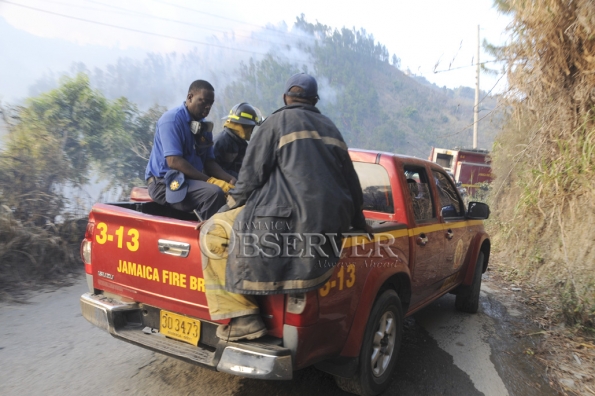 FIRE IN THE HILLS OF N.E. ST.ANDREW46