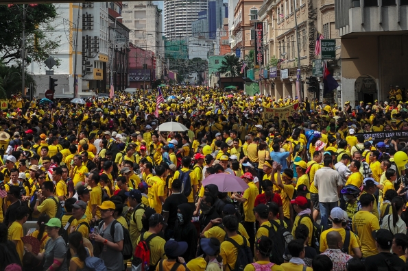 MALAYSIA-POLITICS-NAJIB-DEMONSTRATION