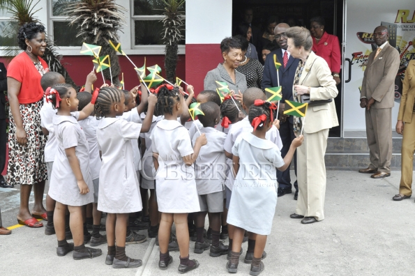 PRINCESS ROYAL PRINCESS ANNE VISIT TO JAMAICA6