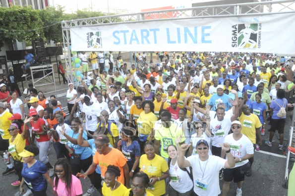 SAGICOR SGMA CORPORATE  5K RUN17